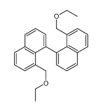 1-(ethoxymethyl)-8-[8-(ethoxymethyl)naphthalen-1-yl]naphthalene结构式