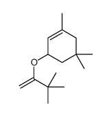 3-(3,3-dimethylbut-1-en-2-yloxy)-1,5,5-trimethylcyclohexene Structure
