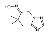 N-[3,3-dimethyl-1-(1,2,4-triazol-1-yl)butan-2-ylidene]hydroxylamine结构式