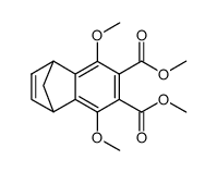 dimethyl 5,8-dimethoxy-1,4-dihydro-1,4-methanonaphthalene-6,7-dicarboxylate Structure