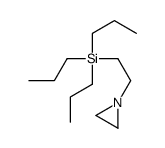 2-(aziridin-1-yl)ethyl-tripropylsilane结构式