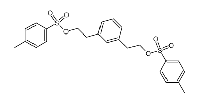 1,3-Bis(2-tosylethyl)benzol结构式