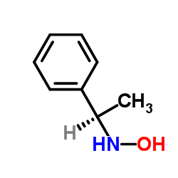 (R)-1-苯基乙基羟基胺结构式