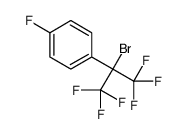 1-(2-bromo-1,1,1,3,3,3-hexafluoropropan-2-yl)-4-fluorobenzene Structure
