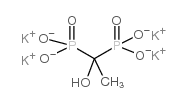 1-Hydroxyethylidene-1,1-diphosphonic acid potassium salt structure