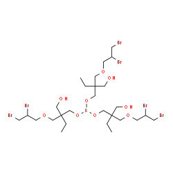 Boric acid tris[2-ethyl-2-[(2,3-dibromopropoxy)methyl]-3-hydroxypropyl] ester picture