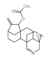 Veatchan-15-ol,20,21-didehydro-4-methyl- 16-methylene-,acetate (ester),(15â)- Structure