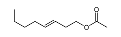 (Z)-辛-3-烯-1-基乙酸酯结构式