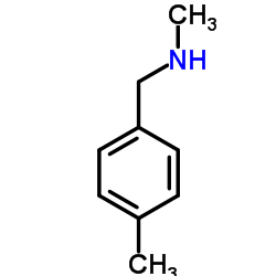 N-甲基-N-(4-甲基苄基)胺结构式