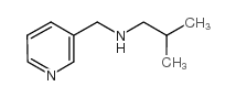 2-methyl-N-(pyridin-3-ylmethyl)propan-1-amine结构式