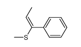 ((E)-1-Methylsulfanyl-propenyl)-benzene Structure