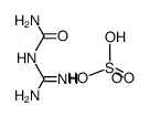 N-carbamoylguanidinium sulfate Structure