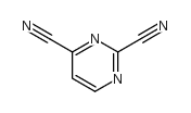 2,4-Pyrimidinedicarbonitrile (9CI) structure