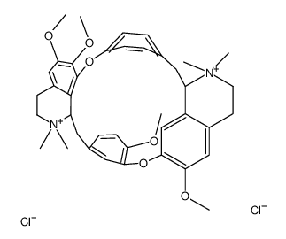 Dimethyl l-curine dimethochloride Structure