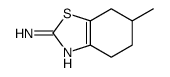 6-甲基-4,5,6,7-四氢苯并噻唑-2-胺结构式