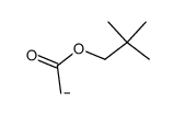 2-(neopentyloxy)-2-oxoethan-1-ide Structure