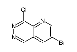 3-溴-8-氯吡啶并[2,3-d]吡嗪结构式