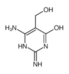 2,6-diamino-5-(hydroxyMethyl)pyrimidin-4(3H)-one structure