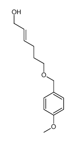 6-[(4-methoxyphenyl)methoxy]hex-2-en-1-ol结构式
