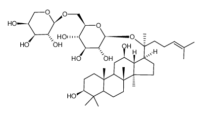 Ginsenoside C-Y Structure