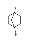 1-fluoro-4-iodobicyclo[2.2.1]heptane结构式