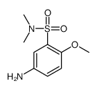 5-氨基-2-甲氧基-n,n-二甲基苯磺酰胺结构式
