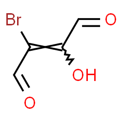 2-Butene-1,4-dione,2-bromo-3-hydroxy- (4CI)结构式