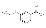 3-乙硫基苯硼酸结构式
