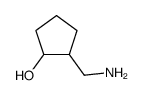 2-(氨基甲基)环戊烷-1-醇结构式
