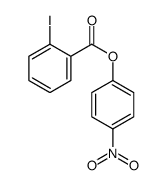 (4-nitrophenyl) 2-iodobenzoate结构式