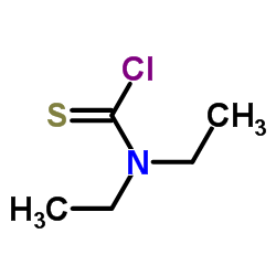 Diethylcarbamothioic chloride Structure