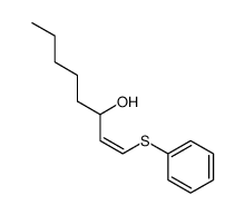 (Z)-1-(phenylthio)oct-1-en-3-ol Structure