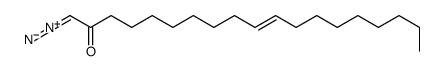 1-diazoniononadeca-1,10-dien-2-olate Structure