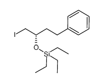 (S)-4-phenyl-1-iodo-2-(triethylsiloxy)butane结构式