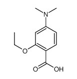 4-(dimethylamino)-2-ethoxybenzoic acid Structure
