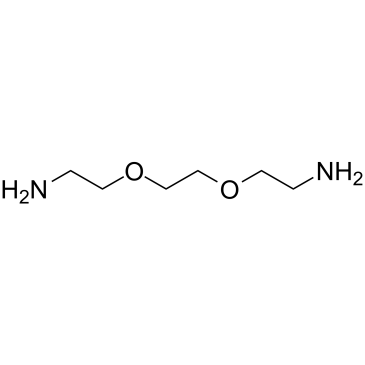 ethylene glycol bis(2-aminoethyl) ether Structure