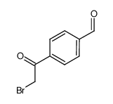 4-(2-bromoacetyl)benzaldehyde Structure