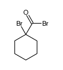 1-bromocyclohexane-1-carbonyl bromide结构式