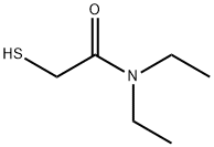 N,N-diethyl-2-sulfanylacetamide结构式