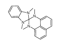 1,1',3,3'-tetramethylspiro[benzimidazole-2,2'-perimidine] Structure