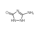 5-氨基-2,4-二氢-[1,2,4]三氮唑-3-酮结构式