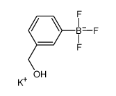 3-(羟甲基)苯基三氟硼酸钾结构式