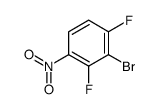 3-Bromo-2,4-difluoronitrobenzene 98 Structure