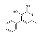 1-hydroxy-4-methyl-6-phenylpyrimidin-2-imine Structure