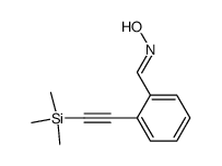 2-((trimethylsilyl)ethynyl)benzaldehyde oxime结构式