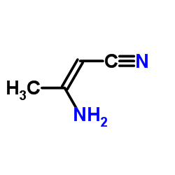 3-aminocrotononitrile Structure