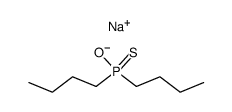 Sodium; dibutyl-phosphinothioate Structure
