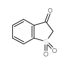苯并[b]噻吩-3(2H)-酮-1,1-二氧化物结构式