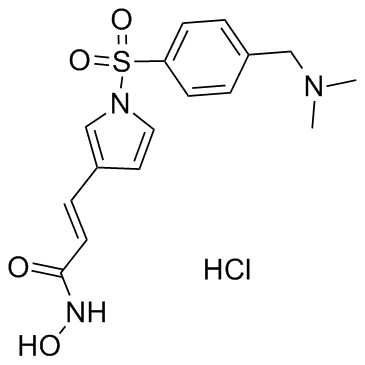 盐酸Resminostat结构式