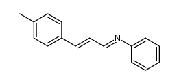 N-p-cinnamylidene-p-toluidine Structure